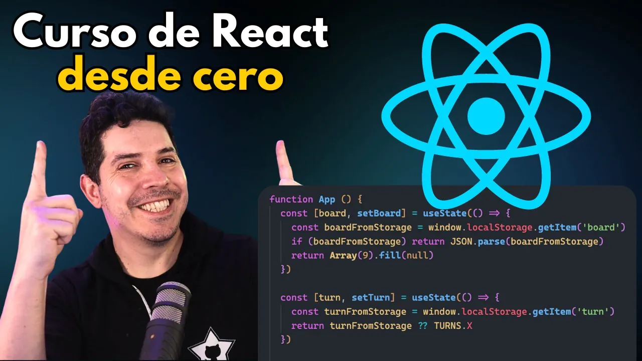 Captura de pantalla del proyecto de la clase: Eventos, efectos y estados en React